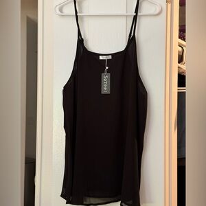 Black camisole NWT